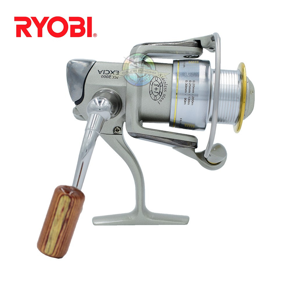 Reel Ryobi Excia MX 2000 - Metal Construction