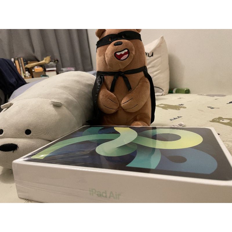 Ipad Air 4 Gen (2020) wifi+celuller, 256gb, green, garansi resmi ibox sampai Maret 2022