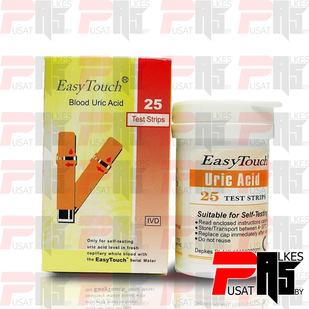 Strip Refill Easy Touch Asam Urat - EASY TOUCH URIC ACID STRIP