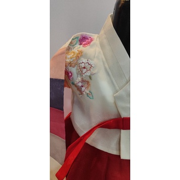 hanbok anak 7 tahun marun