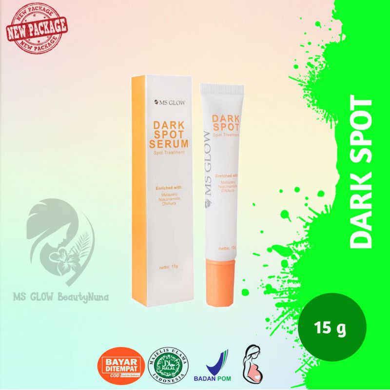 DARK SPOT SERUM TREATMENT MS GLOW - Untuk Flek Hitam 1 ITEM 100% ORIGINAL