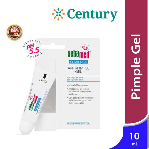 Sebamed Clear Face Anti Pimple Gel 10ml / jerawat / kulit berminyak / bekas jerawat