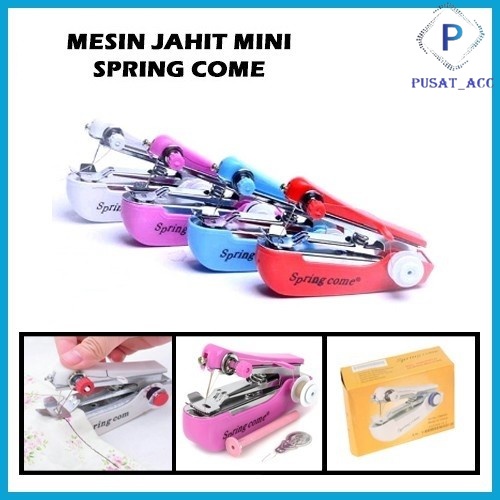 MJ10-Springcome Mesin Jahit Portable Mini / Mesin Jahit Tangan