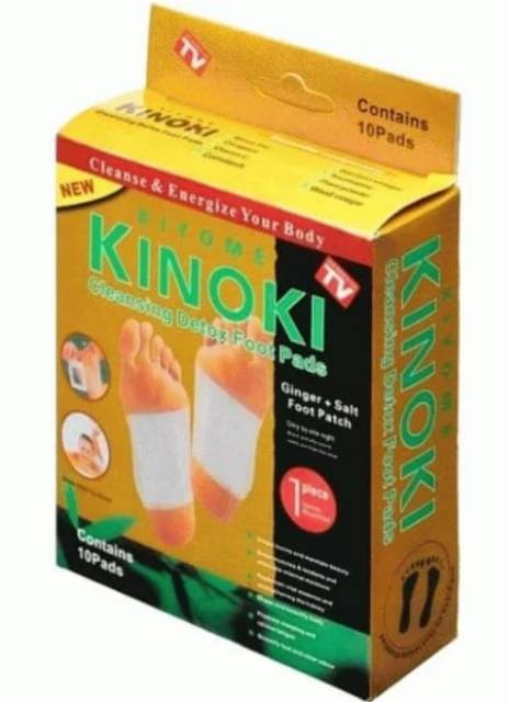 KINOKI GOLD / KOYO KAKI HERBAL / KINOKI EMAS 1 BOX = 10 PCS