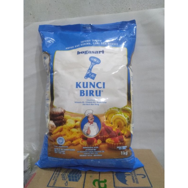 

terigu kunci biru 1kg bogasari