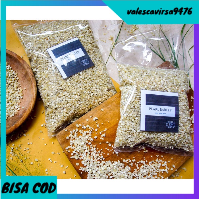 

⭐BISA COD⭐ Jali jali lokal / hanjeli lokal / biji jali / pearl barley (1kg)