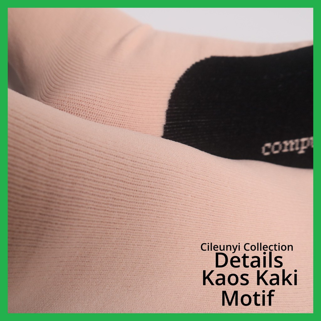 Promo Kaos Kaki Motif Jempol Nylon / Kaos Kaki Jari  Socks / Muslimah Telapak Hitam Computer