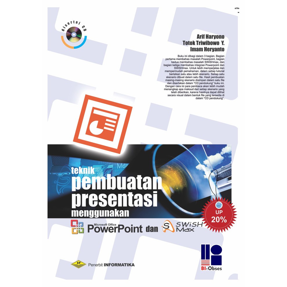 

Teknik Pembuatan Presentasi Menggunakan Power Point & Swish Max