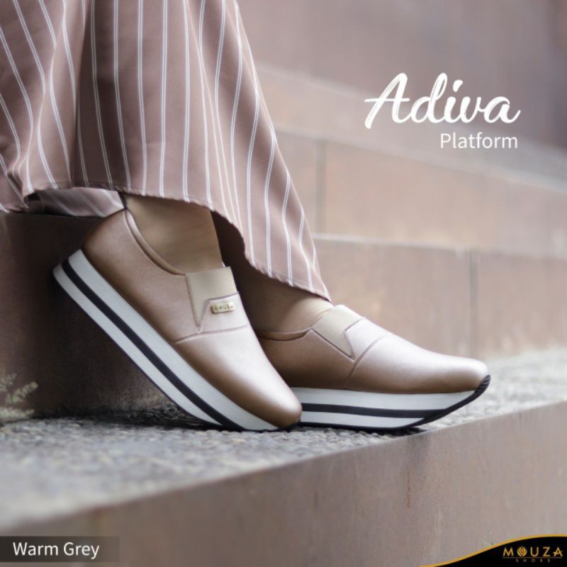 Mouza - Sepatu Platform Adiva by Mouza/ Sepatu Wedges Wanita/ Sepatu Hak Tinggi