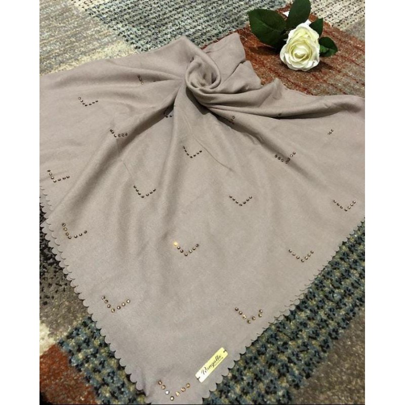 kerudung segiempat voal bungatta kerudung