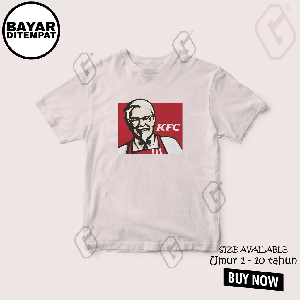 kaos jajanan kfc / baju Kentucky Fried Chicken