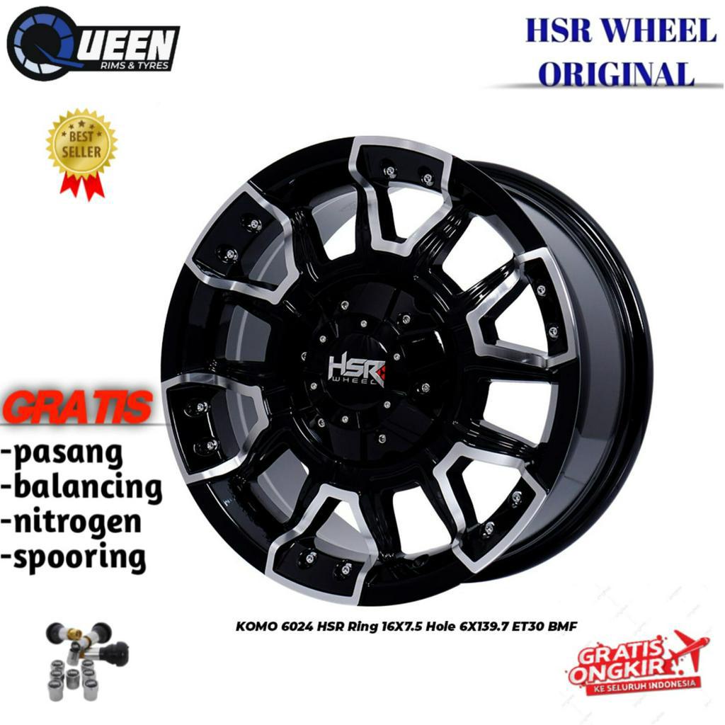 Velg mobil blazer,dmax,strada,terano,fortuner HSR KOMO Ring16