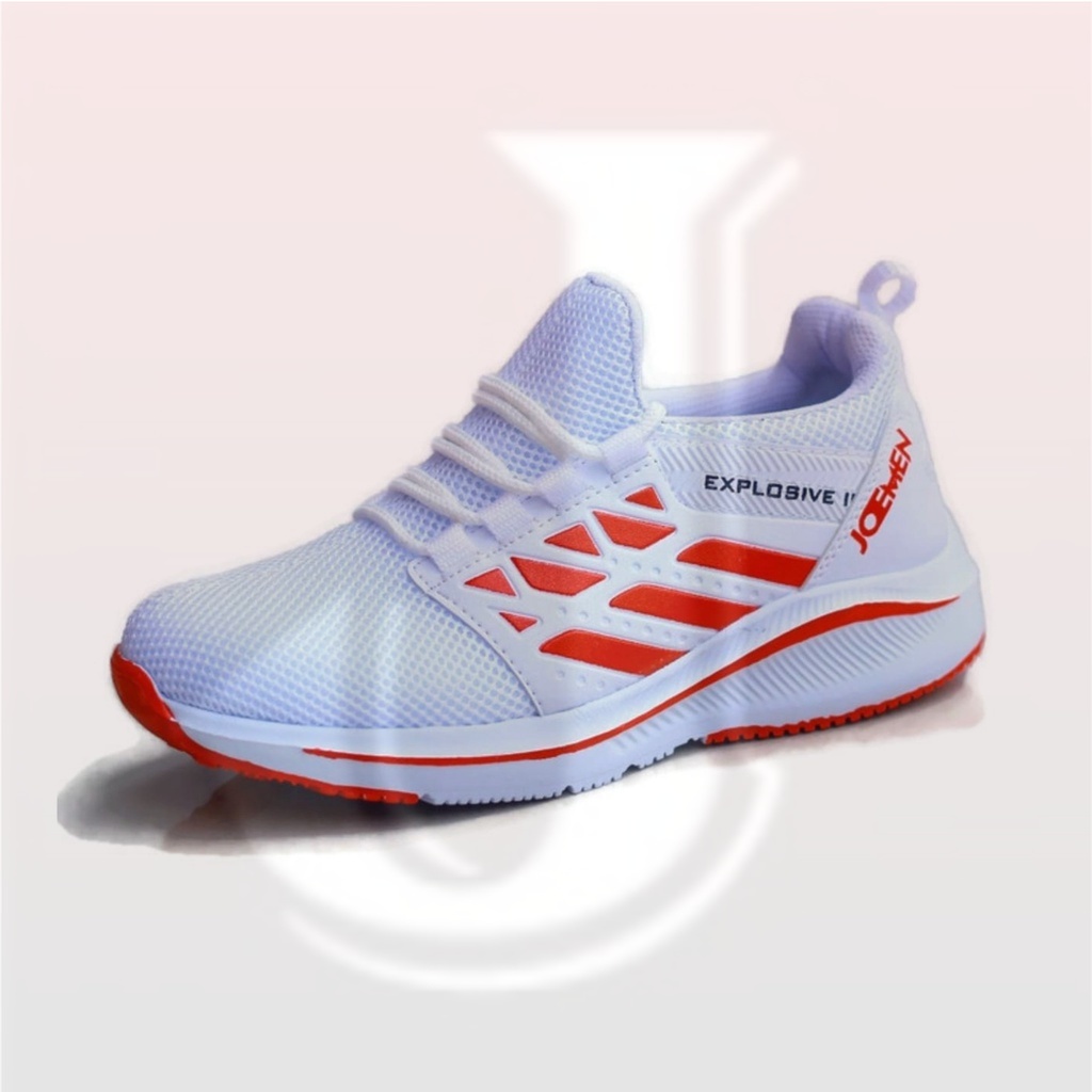 [PROMO] SEPATU SNEAKERS SPORT PRIA OLAHRAGA TRAINING GYM LARI RUNNING COWOK LAKI-LAKI DEWASA
 J 49 F