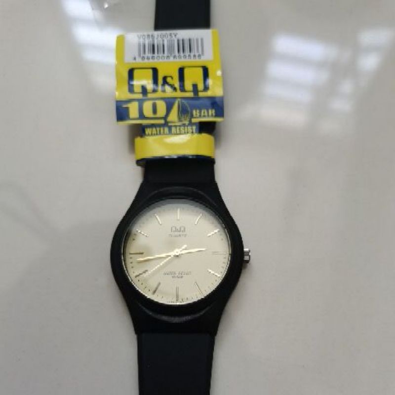 Jam tangan QnQ QQ Q&amp;Q VQ86 ORIGINAL UNISEX (variasi hitam)
