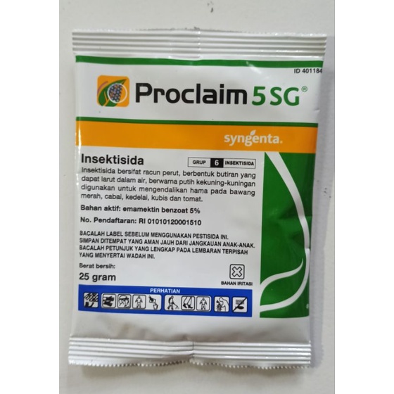 Insektisida Proclaim 25 Gr