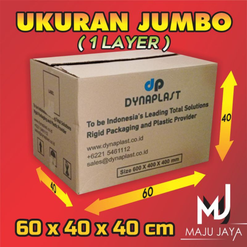 Kardus Bekas Besar Pindahan Kardus Packing Jumbo Besar Kardus Besar Dus Bekas Ukuran 60 x 40 x 40