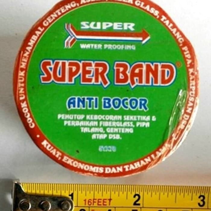 Anti Bocor SUPER BAND untuk Genteng Atap Pipa Talang 2 in 1meter