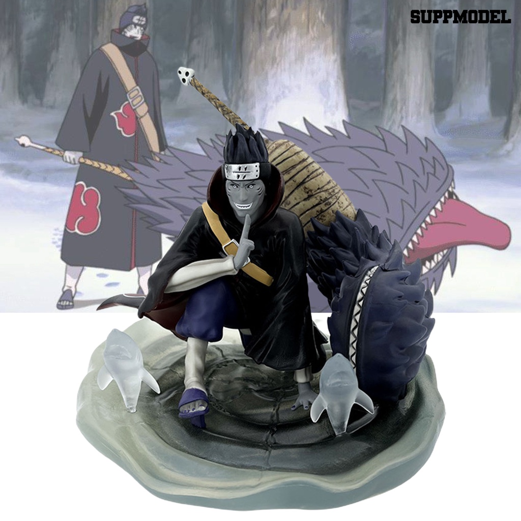 Mainan Action Figure Model Anime Hoshigaki Kisame Bahan PVC Untuk Dekorasi Desktop