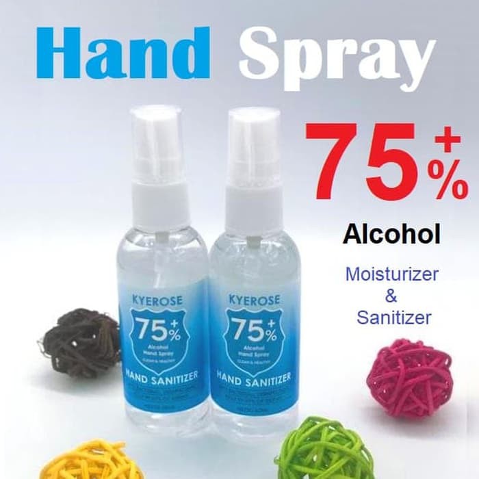 [2 Pcs] Hand Spray Hand Sanitizer Cairan Cuci Tangan Higienis