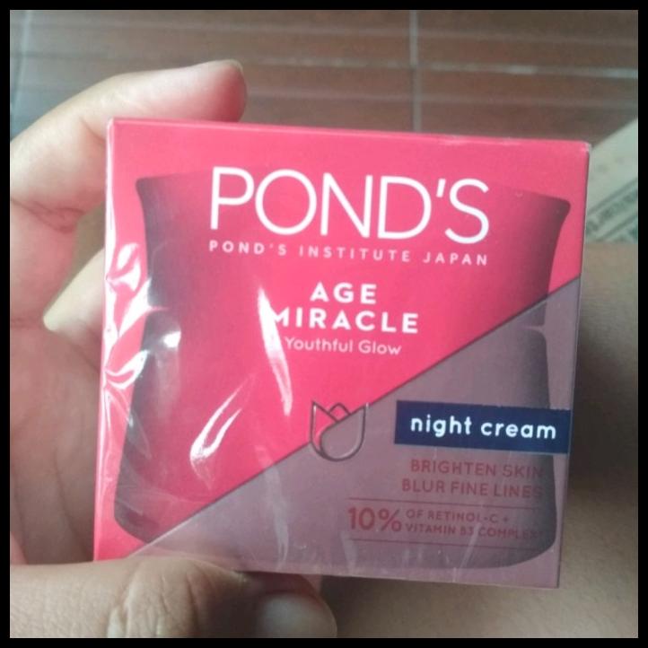 Ponds Age Miracle Night Cream 50 Gr / Pond'S Age Miracle Night Cream