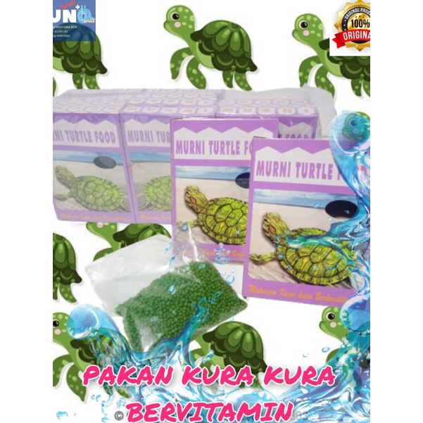 Pakan Makanan Kura kura Bervitamin Murni turtle food Termurah