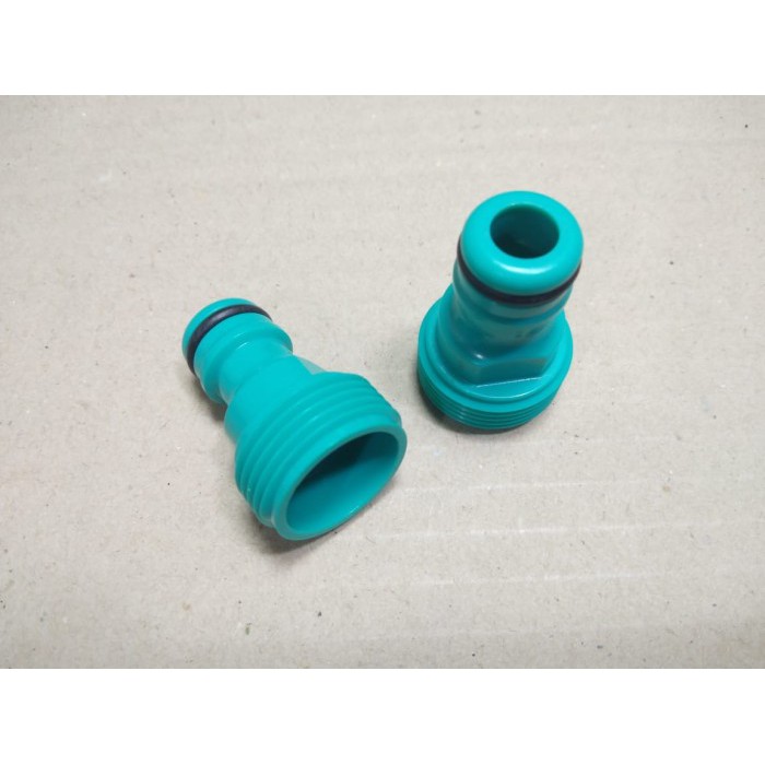 Tap adapter konektor sambungan selang Drat Luar  3/4&quot; tap hose adaptor