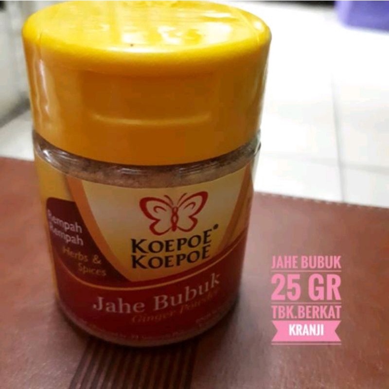 

kupu jahe bubuk 25gr