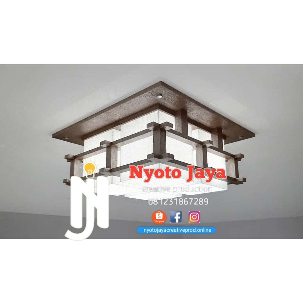 Lampu Plafon Minimalis Lampu Hias Ruang Tamu 4 Lampu