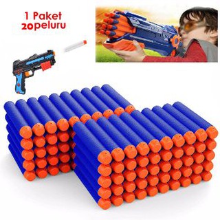REFILL PELURU LUNAK PELURU NERF SOFT BULLET NERF DART ISI