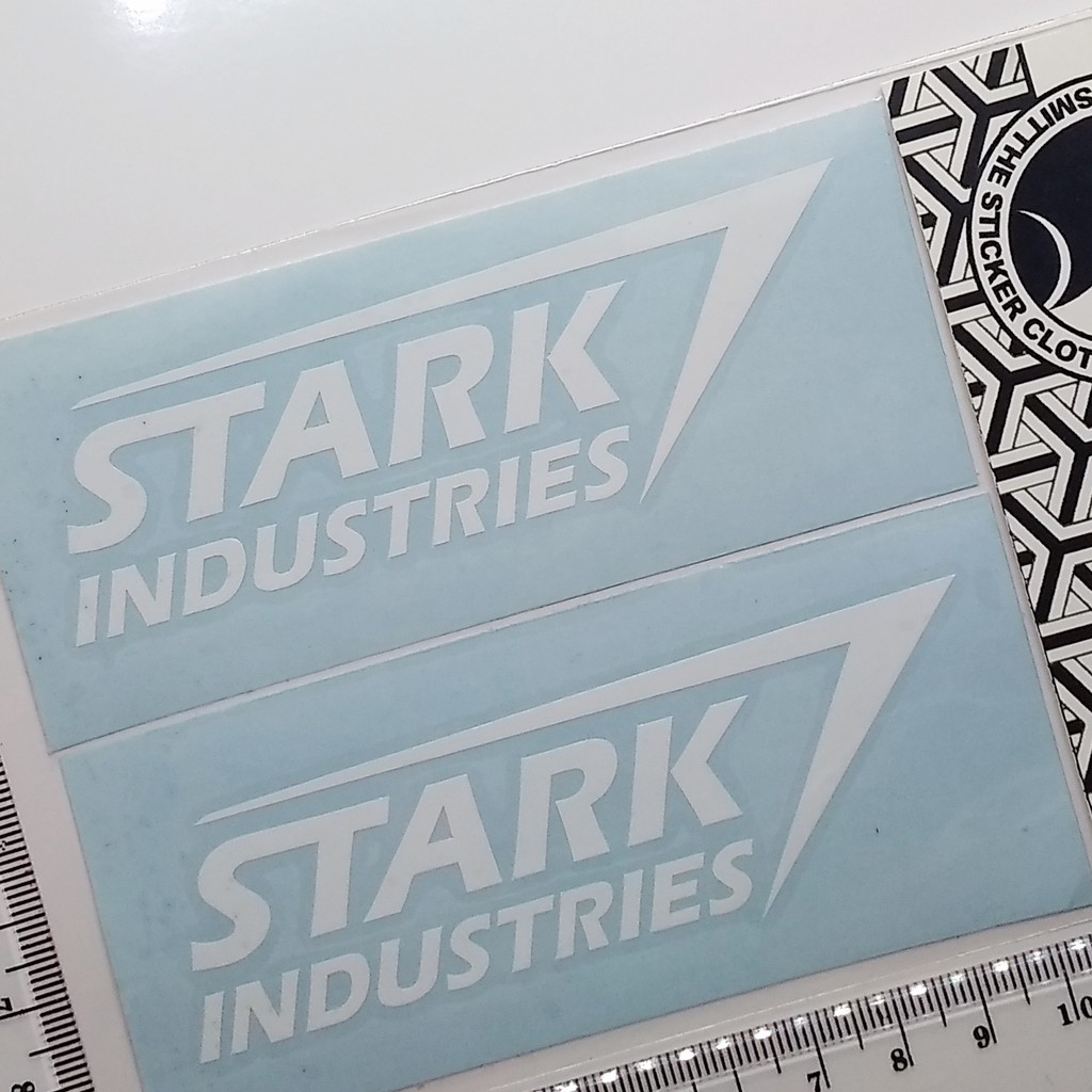 Stiker Stark Industries v.2 Logo Cutting Sticker