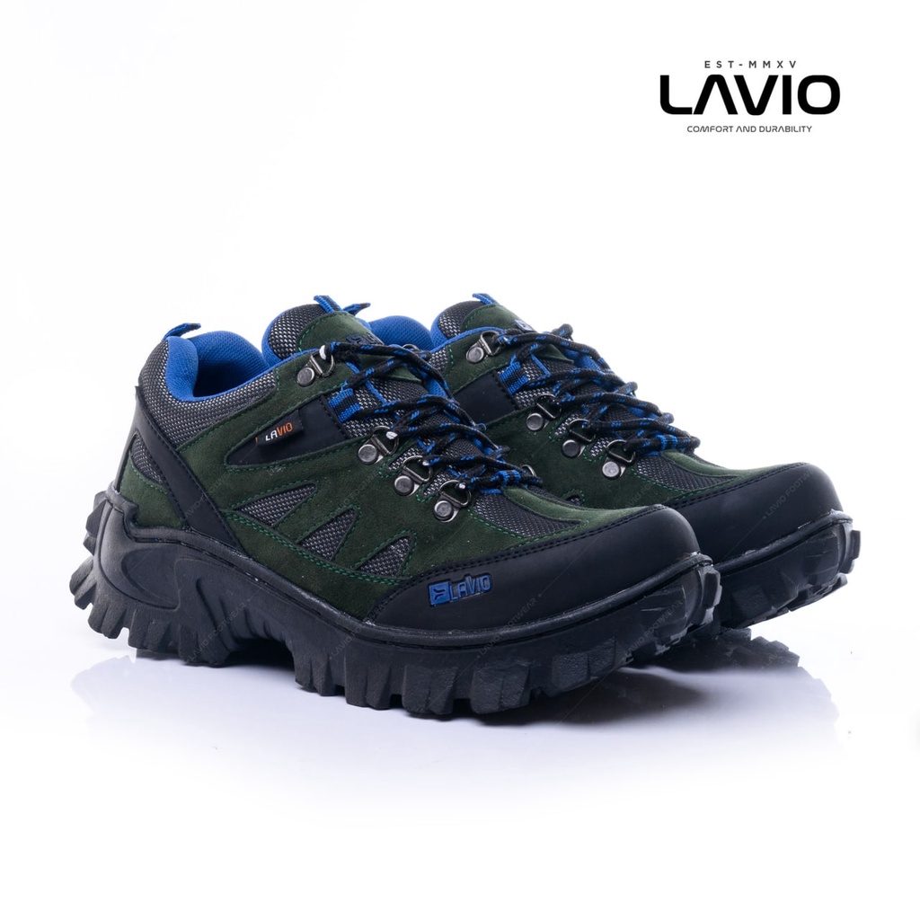 Sepatu Safety Pria Keren Lavio Dexter Low Sefty Ujung Besi Best Quality