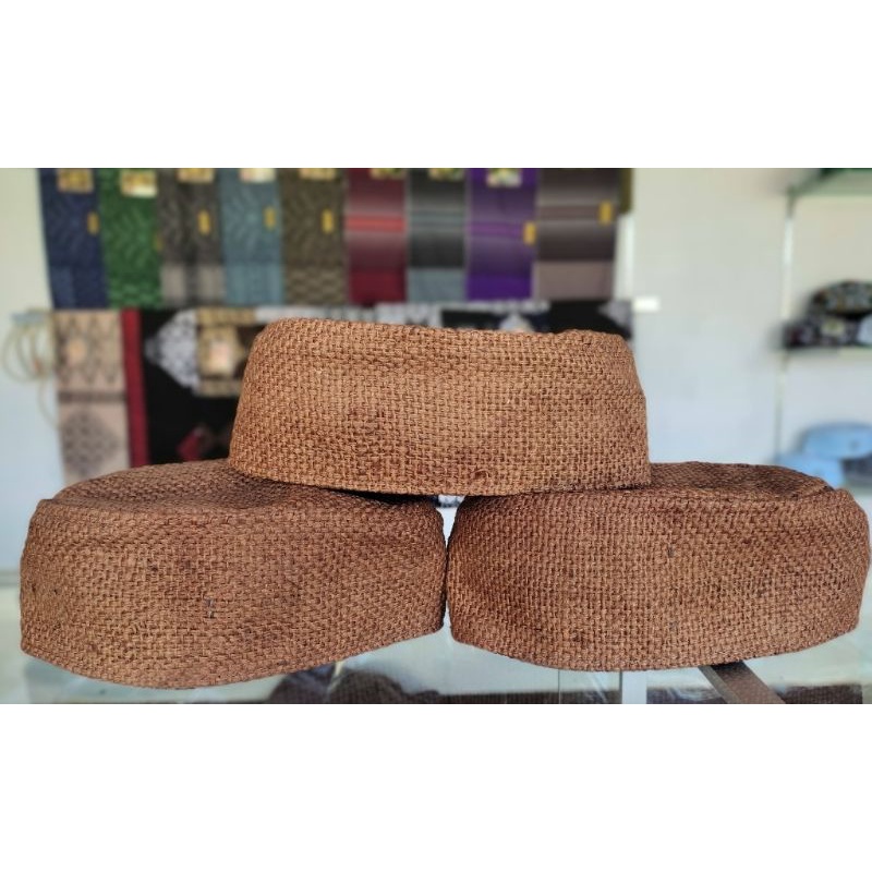 peci goni / songkok goni / kopiah rajut goni super / goni premium / Tasbih murah