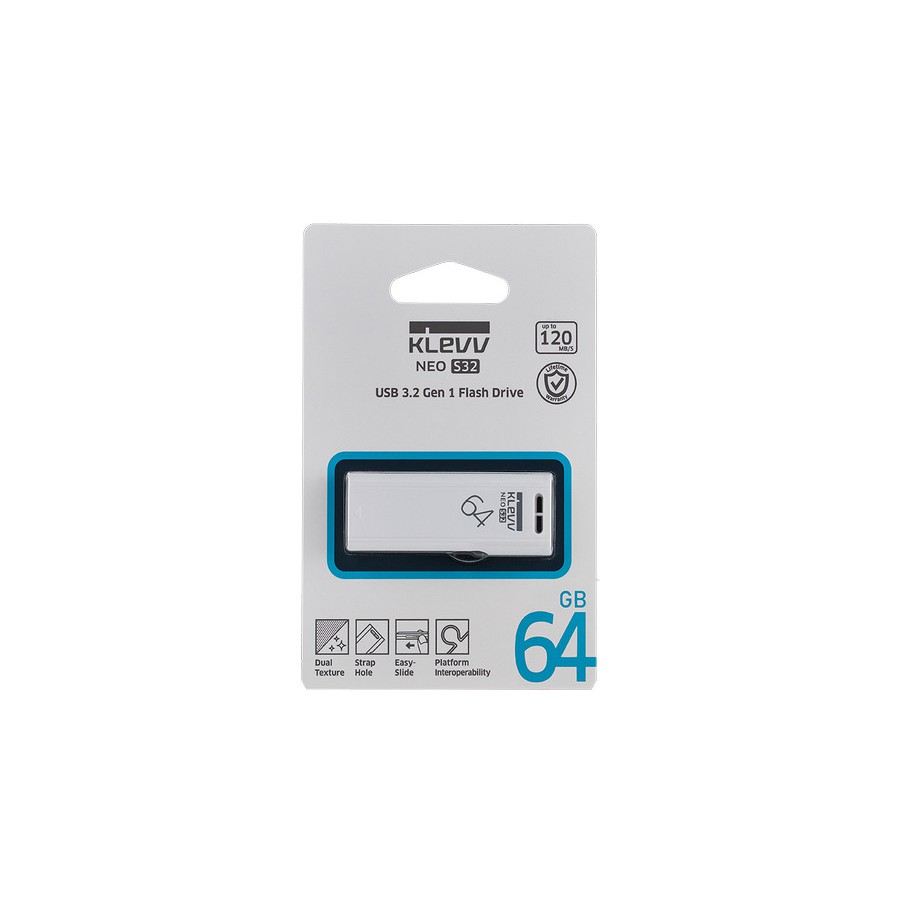 KLEVV NEO S32 64GB - USB 3.2 Gen 1 - K064GUSB4-S3