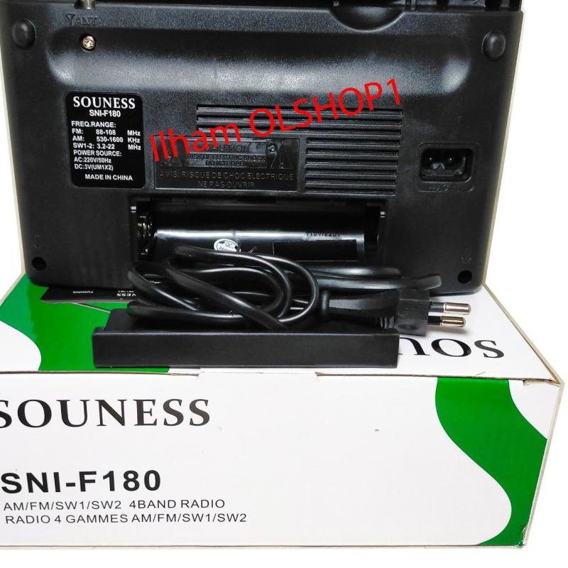 ➾ Radio Portable SOUNESS F-180 AM FM Portable Radio ❆