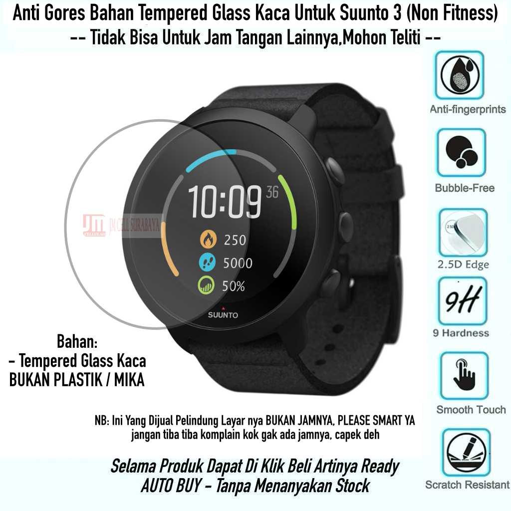 Anti Gores Bahan Tempered Glass Kaca Untuk Suunto 3 (Bukan 3 Fitness)