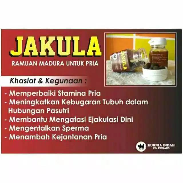 JAKULA Jamu Kuat Laki2 ramuan tradisional madura