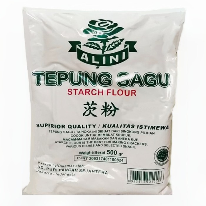 

PROMO [COD] TEPUNG SAGU ALINI 500 gr / GLUTEN FREE / EXPORT QUALITY