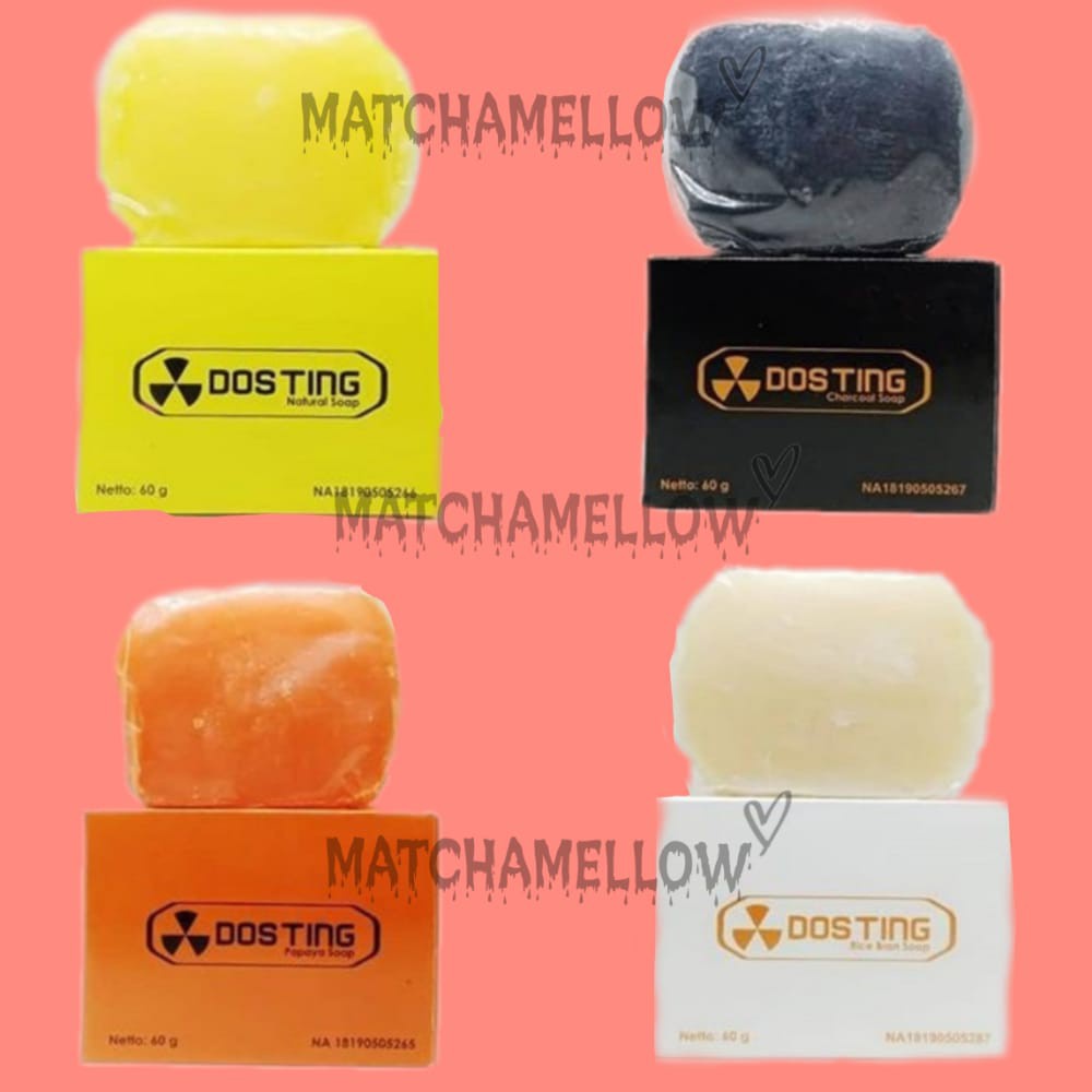 ❄️MATCHA❄️ SABUN DOSTING ORIGINAL BPOM / DOSTING WHITENING SOAP / SABUN PEMUTIH