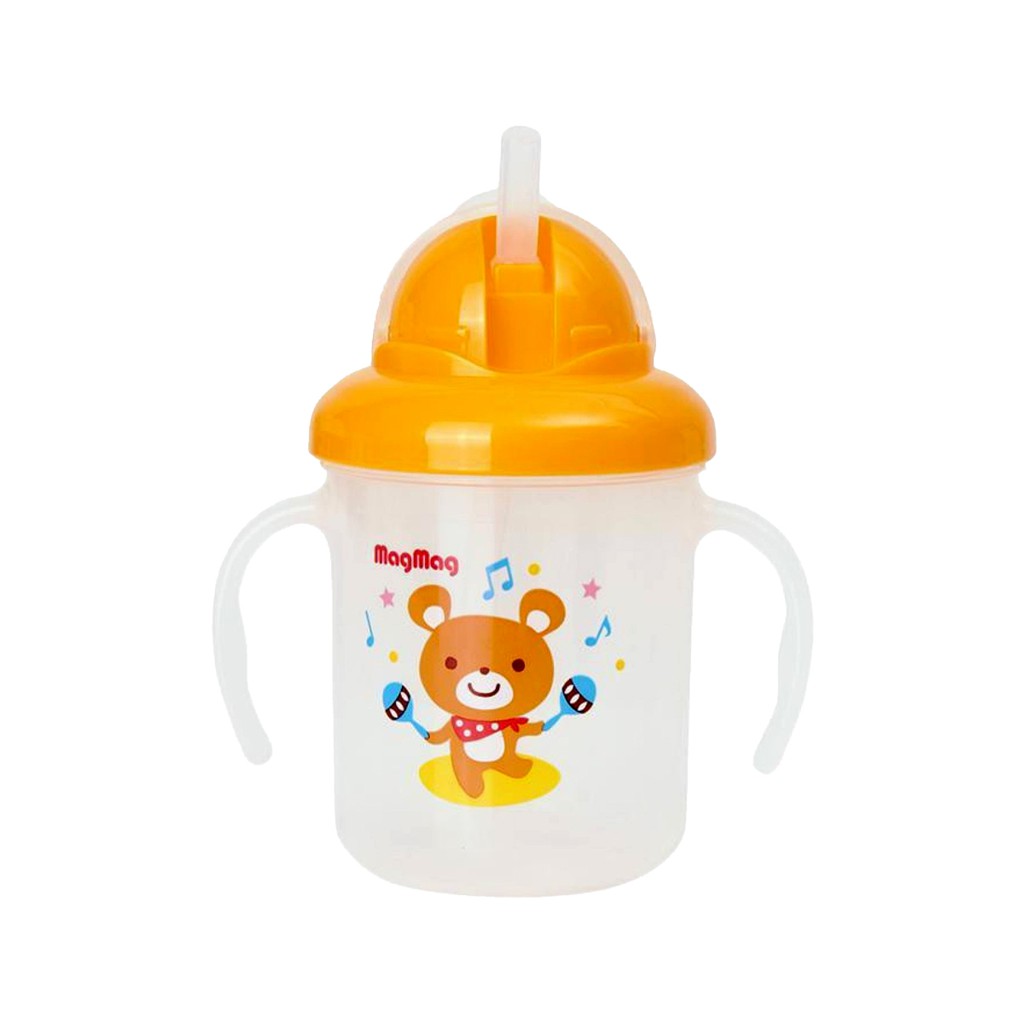 Pigeon MagMag Step 3 Training Straw Cup Cangkir Minum Sedotan Bayi 8+ Bulan 180ml