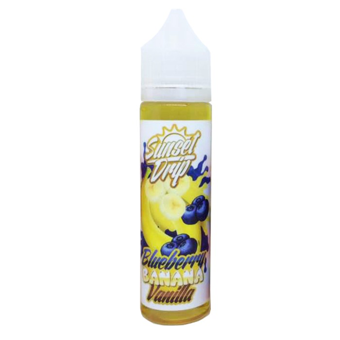 Sunset Drip Blueberry Banana Vanilla E-Liquid 60ML 3MG