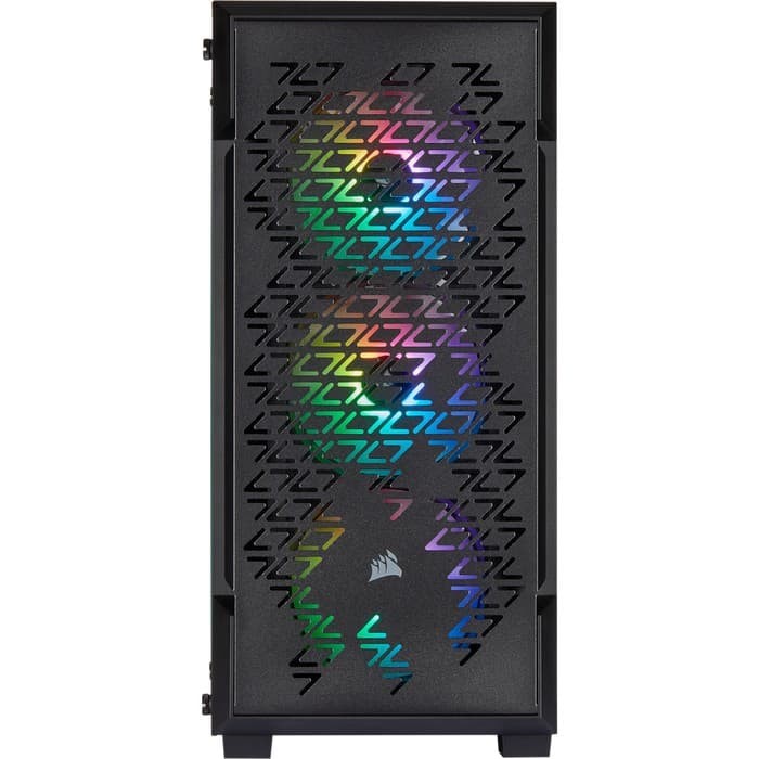 [tanpa palet kayu] Corsair iCUE 220T RGB Black Airflow Tempered Glass Mid-Tower Case | Casing PC | Casing komputer