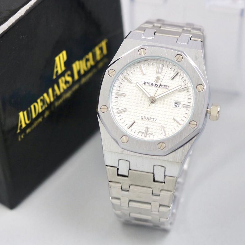 JAM TANGAN AUDEMAS PIGUET RANTAI TEBAL JAM TANGAN PRIA STAINLISS STEEL AP TERLARIS