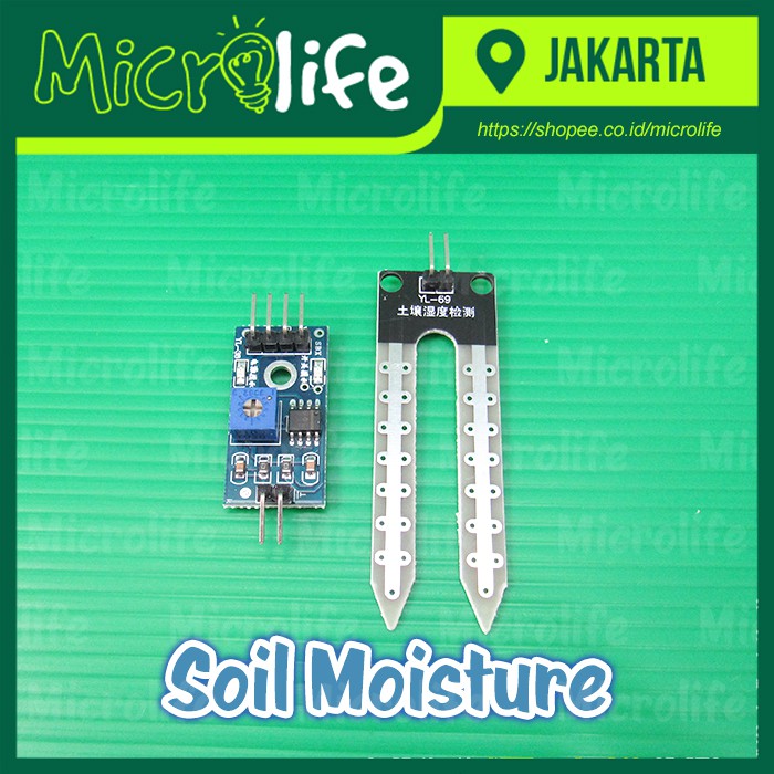 Soil Moisture Sensor Module Kelembaban Tanah