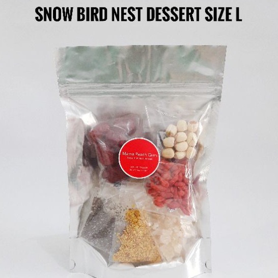Snow bird nest Dessert size L / Tragacanth Gum / Xue Yen