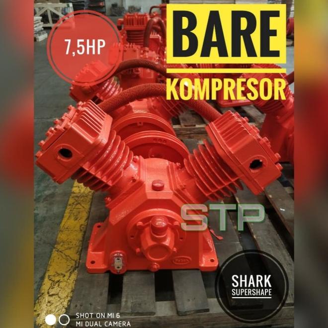 Bare / Kepala Kompresor 7.5 Hp Shark