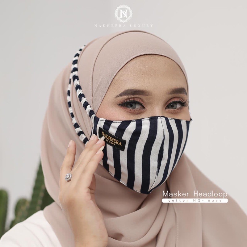 Masker Floral Masker Blaster Nadheera Luxury