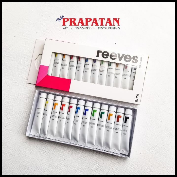 

Gouache Reeves Set 12 Warna