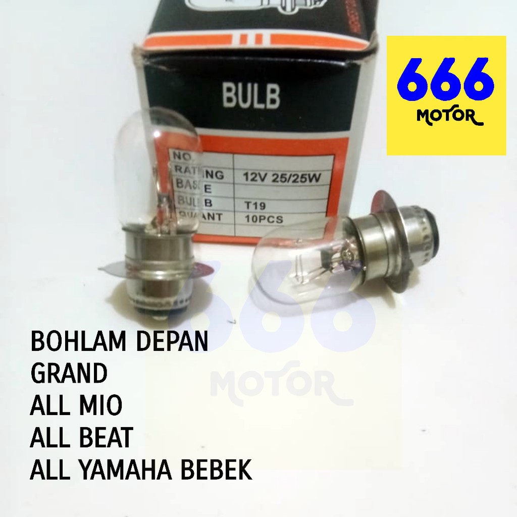 666MOTOR BOHLAM DEPAN ALL MOTOR BEBEK,MATIC