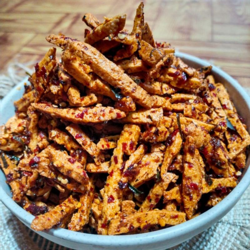 

TERMURAH basreng sultan viral /baso goreng pedas daun jeruk 100 GM