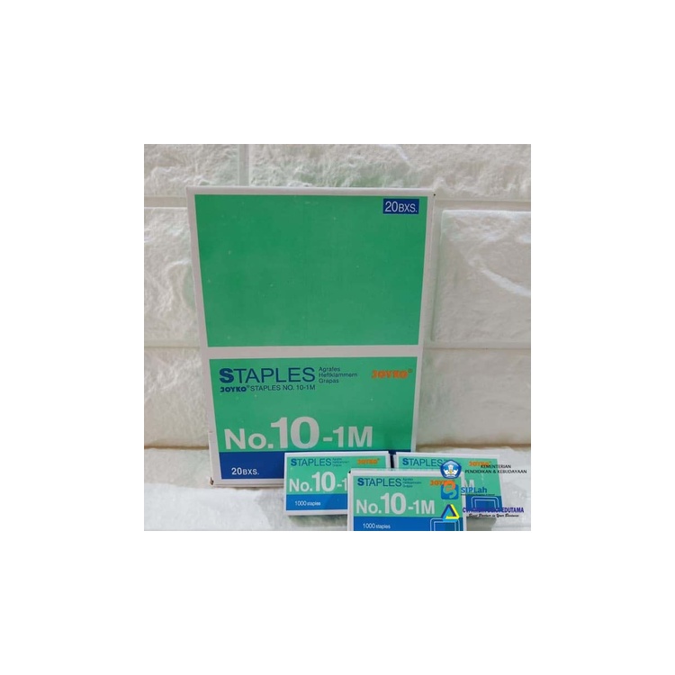

Isi staples Kecil No 10 merk Joyko ( isi 20 box kcl )